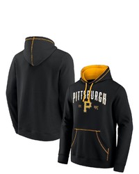 FANATICS Branded Blackgold Pittsburgh Pirates Ultimate Champion Logo Pullover Hoodie