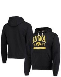 LEAGUE COLLEGIATE WEA R Black Iowa Hawkeyes Volume Up Essential Fleece Pullover Hoodie At Nordstrom