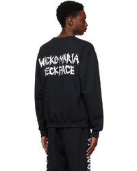 Wacko Maria Black Neckface Edition Graphic Sweatshirt