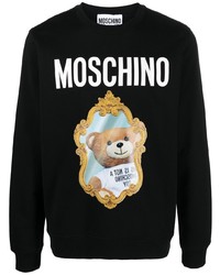 Moschino Teddy Bear Logo Print Sweatshirt