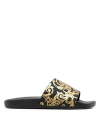 VERSACE JEANS COUTURE Baroccoflage Printed 20mm Slides