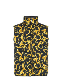 Versace Baroque Reversible Printed Puffer Vest