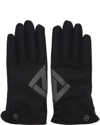 11 By Boris Bidjan Saberi Black Logo Gloves