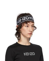 Kenzo Black And White Sport Headband