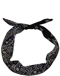 Cool Black Paisley Wire Headband