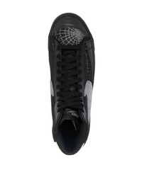 Nike Blazer 77 Web Print High Top Sneakers