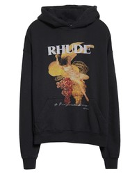 Rhude A Perfect Day Graphic Hoodie In Black At Nordstrom