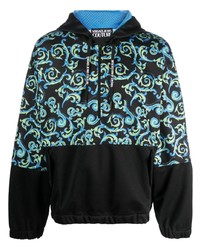 VERSACE JEANS COUTURE Baroque Pattern Hooded Jacket