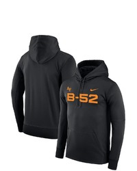 Nike Black Air Force Falcons Rivalry B 52 Therma Pullover Hoodie