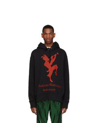 Gucci Black And Red Chateau Marmont Hoodie