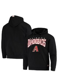 STITCHES Black Arizona Diamondbacks Team Pullover Hoodie At Nordstrom