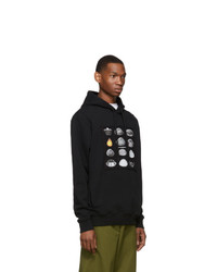 Marcelo Burlon County of Milan Black Close Encounters Of The Third Kind Edition Spaces Hoodie