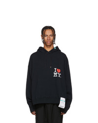 Miharayasuhiro Black Collect Call Hoodie