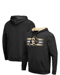 Colosseum Black Colorado Buffaloes Lighthouse Pullover Hoodie
