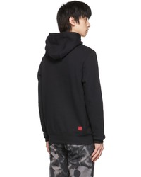 Clot Black Cotton Hoodie