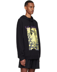 Valentino Black Cotton Hoodie