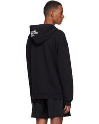 Valentino Black Cotton Hoodie