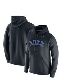Nike Black Duke Blue Devils Logo Pullover Hoodie At Nordstrom