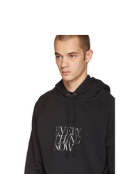 Saint Laurent Black Everything Now Hoodie