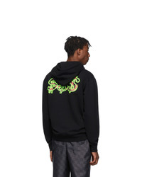 Sss World Corp Black Fire Dollar Hoodie