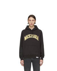 Wacko Maria Black Heavyweight Pullover Hoodie