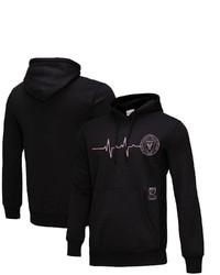 Mitchell & Ness Black Inter Miami Cf Heart Beat Pullover Hoodie At Nordstrom