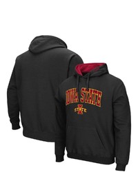Colosseum Black Iowa State Cyclones Arch Logo 30 Pullover Hoodie