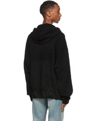 Givenchy Black Knit 4g Hoodie