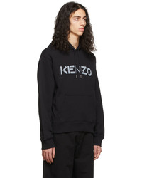 Kenzo Black Logo Hoodie