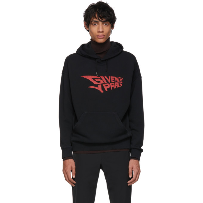 Givenchy Black Mad Trip Tour Hoodie 682 SSENSE Lookastic