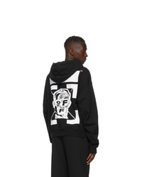 Off-White Black Masked Face Hoodie