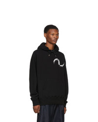 Sacai Black Melting Pot Hoodie