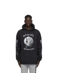Vetements Black Motorhead Edition The World Is Yours Hoodie