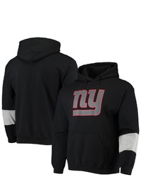 REFRIED APPAREL Black New York Giants Sustainable Pullover Hoodie At Nordstrom