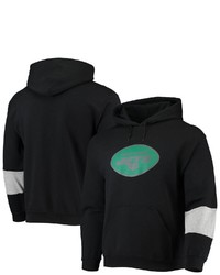 REFRIED APPAREL Black New York Jets Sustainable Pullover Hoodie At Nordstrom
