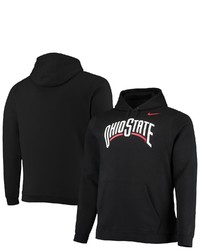 Nike Black Ohio State Buckeyes Big Tall Alternate Logo Club Pullover Hoodie At Nordstrom