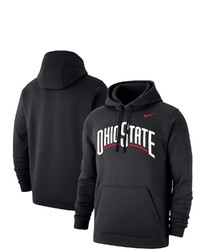 Nike Black Ohio State Buckeyes Logo Pullover Hoodie At Nordstrom