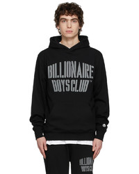 Billionaire Boys Club Black Stencil Logo Popover Hoodie