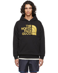Gucci Black The North Face Edition Logo Hoodie