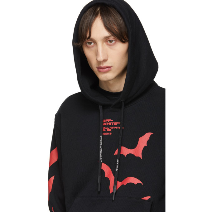 off white bats hoodie