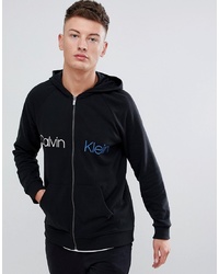 Calvin Klein Bold Accents Zip Thru Jacket With Hood