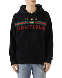 Gucci Boutique Graphic Cotton Hoodie