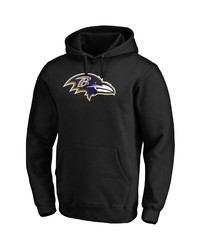 FANATICS Branded Baltimore Ravens Team Logo Pullover Hoodie