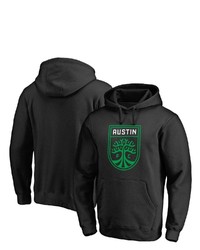 FANATICS Branded Black Austin Fc Primary Team Logo Pullover Hoodie
