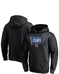 FANATICS Branded Black Chicago Cubs Hometown Collection Holy Cow Pullover Hoodie