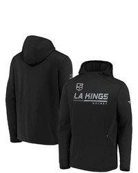 FANATICS Branded Black Los Angeles Kings Authentic Pro Locker Room Pullover Hoodie At Nordstrom