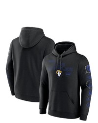 FANATICS Branded Black Los Angeles Rams Super Bowl Lvi Bound Hollywood Action Pullover Hoodie At Nordstrom