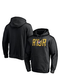 FANATICS Branded Black Pittsburgh Pirates Hometown Raise The Jolly Roger Pullover Hoodie