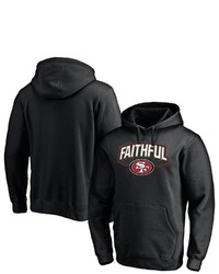 FANATICS Branded Black San Francisco 49ers Hometown Collection Faithful Pullover Hoodie