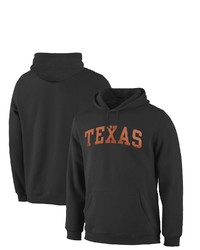 FANATICS Branded Black Texas Longhorns Basic Arch Pullover Hoodie At Nordstrom